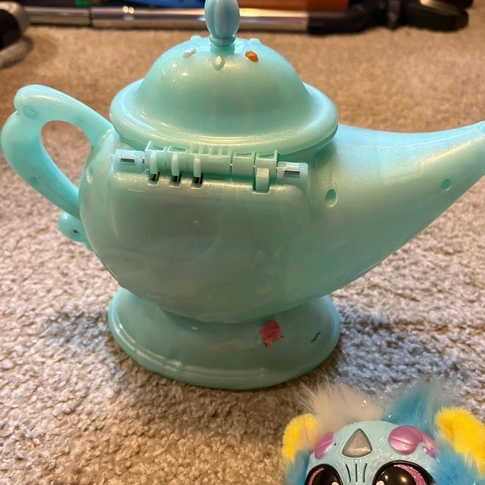 Magic Mixies Magic Genie Lamp with Interactive 8 inch Rainbow Magic Plush